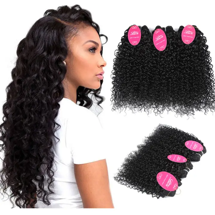 Tissage Kinky Curly en cheveux humains