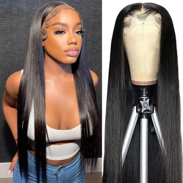 Silky Straight 13x4 HD Lace Front Wig