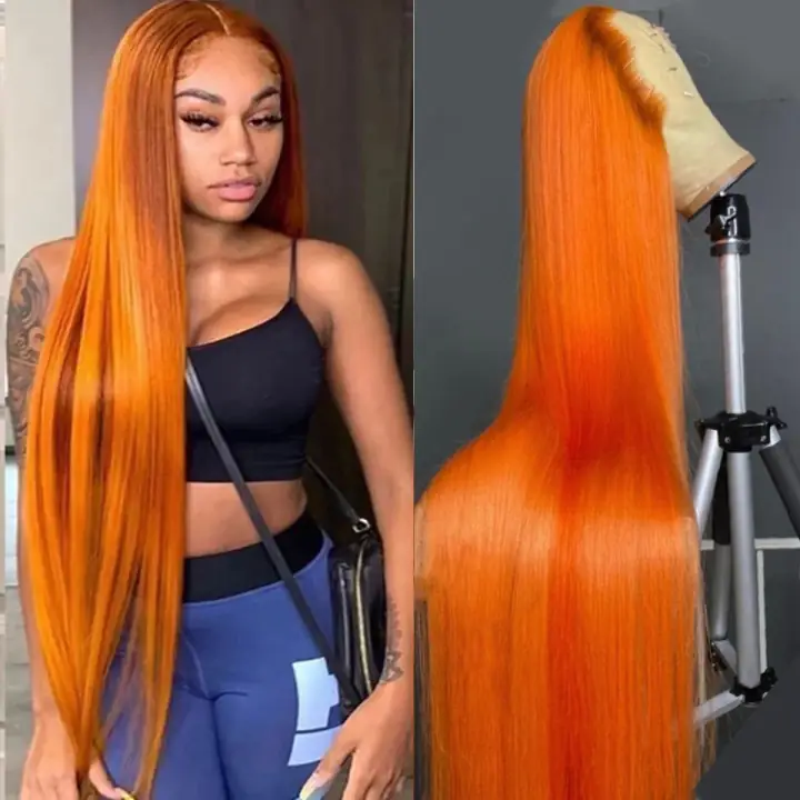 Ginger Straight 13x4 Lace Front Wig