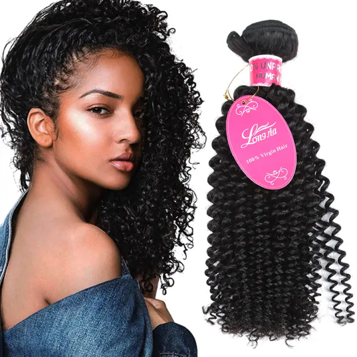 Tissage Deep Curly en cheveux humains, 100 g